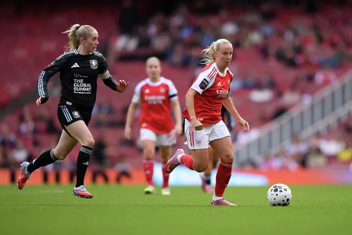 Framed Print : Arsenal v Aston Villa - Barclays Women's Super League Arsenal v Aston Villa - Barclays Women's Super League