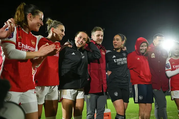 Framed Print : Arsenal v Aston Villa - FA Women's Continental Tyres League Cup Semi Final