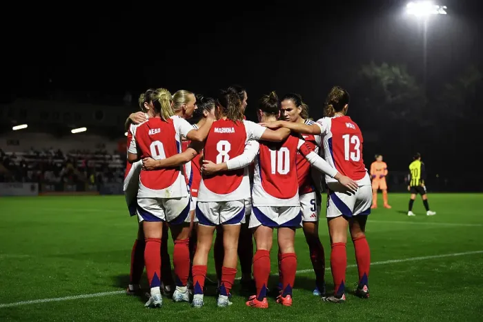 Framed Print : Arsenal v BK Hacken: UEFA Women's Champions League 2nd Round 2nd Leg Framed Print : Arsenal v BK Hacken: UEFA Women's Champions League 2nd Round 2nd Leg