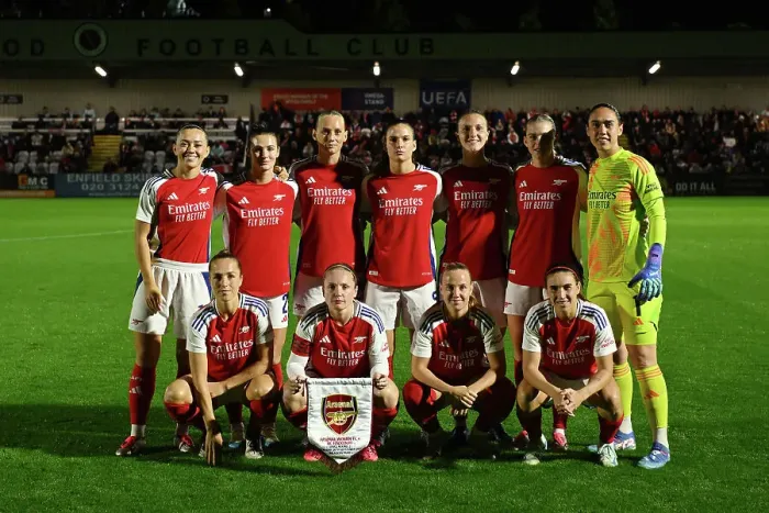 Framed Print : Arsenal v BK Hacken: UEFA Women's Champions League 2nd Round 2nd Leg Framed Print : Arsenal v BK Hacken: UEFA Women's Champions League 2nd Round 2nd Leg