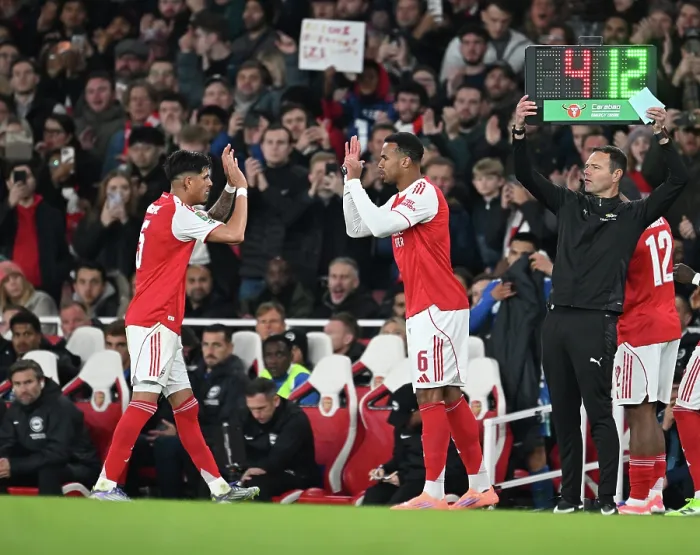 Framed Print : Arsenal v Brighton & Hove Albion - Carabao Cup Fourth Round Arsenal v Brighton & Hove Albion - Carabao Cup Fourth Round