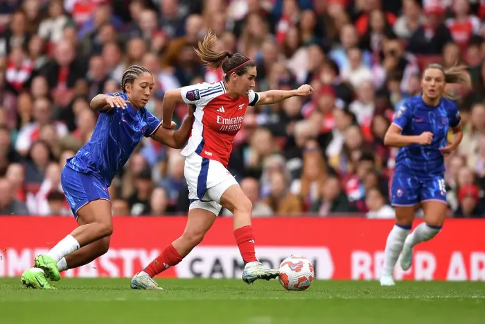 Framed Print : Arsenal v Chelsea - Barclays Women's Super League