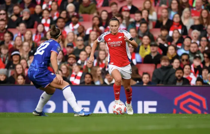 Framed Print : Arsenal v Chelsea - Barclays Women's Super League