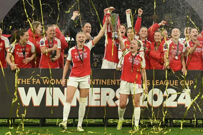 Framed Print : Arsenal v Chelsea - FA Women's Continental Tyres League Cup Final