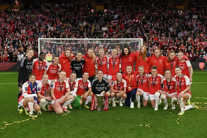 Framed Print : Arsenal v Chelsea - FA Women's Continental Tyres League Cup Final