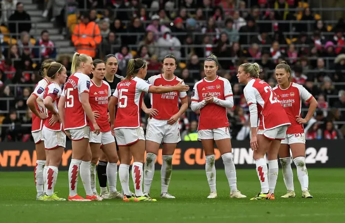 Framed Print : Arsenal v Chelsea - FA Women's Continental Tyres League Cup Final
