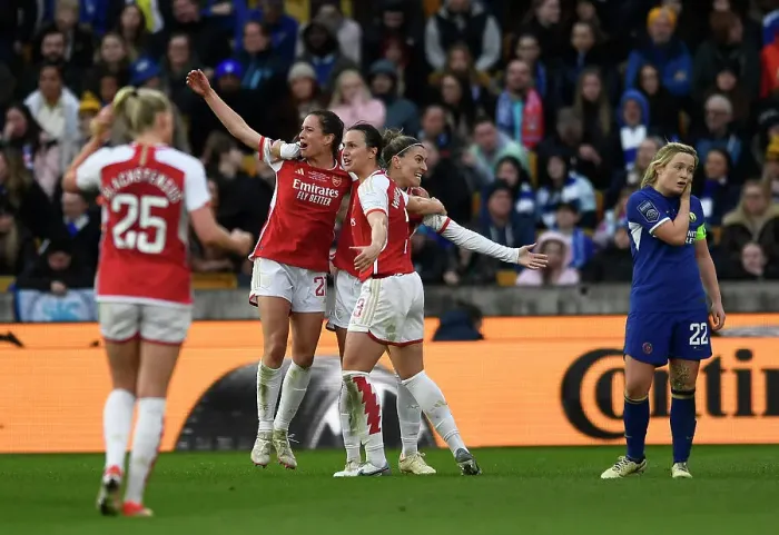 Framed Print : Arsenal v Chelsea - FA Women's Continental Tyres League Cup Final Framed Print : Arsenal v Chelsea - FA Women's Continental Tyres League Cup Final