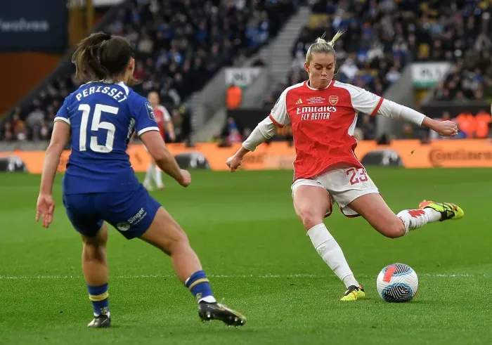 Framed Print : Arsenal v Chelsea - FA Women's Continental Tyres League Cup Final Framed Print : Arsenal v Chelsea - FA Women's Continental Tyres League Cup Final
