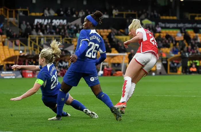 Framed Print : Arsenal v Chelsea - FA Women's Continental Tyres League Cup Final Framed Print : Arsenal v Chelsea - FA Women's Continental Tyres League Cup Final