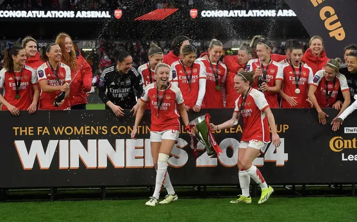 Framed Print : Arsenal v Chelsea - FA Women's Continental Tyres League Cup Final