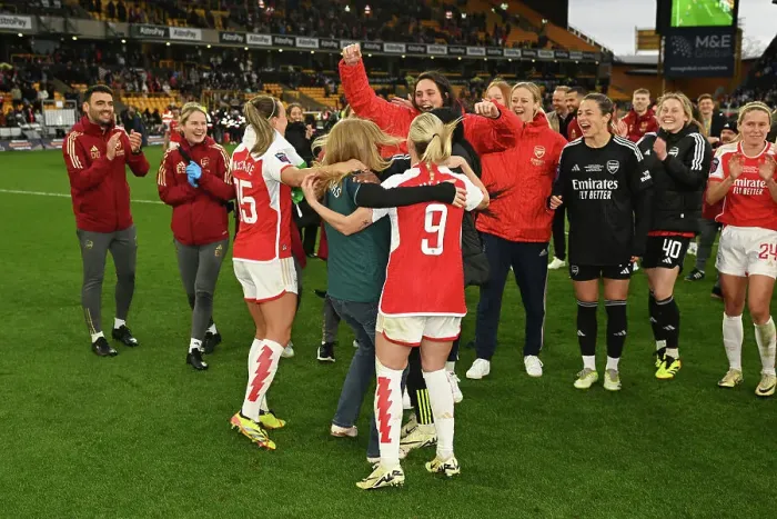 Framed Print : Arsenal v Chelsea - FA Women's Continental Tyres League Cup Final