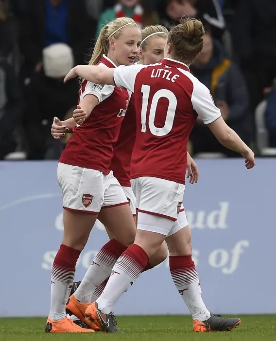 Framed Print : Arsenal V Chelsea Ladies 1 / 4 / 2018 Womens Super League