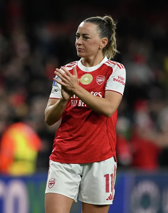 Framed Print : Arsenal v Chelsea - UEFA Women's Champions League 2025 / 26 Quarter-finals First Leg Arsenal v Chelsea - UEFA Women's Champions League 2025 / 26 Quarter-finals First Leg