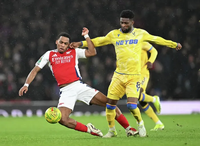 Framed Print : Arsenal v Crystal Palace - Carabao Cup Quarter Final