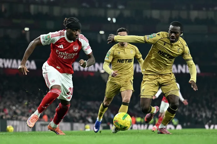 Framed Print : Arsenal v Crystal Palace - Carabao Cup Quarter Final Framed Print : Arsenal v Crystal Palace - Carabao Cup Quarter Final