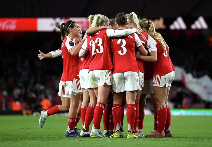 Framed Print : Arsenal v Everton - Barclays Women's Super League Arsenal v Everton - Barclays Women's Super League