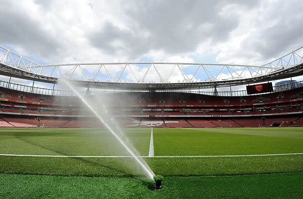 Arsenal v Everton: Pre-Match Preparations at Emirates Stadium, 2016-17
