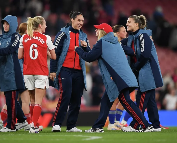 Framed Print : Arsenal v Leicester City - Barclays Women's Super League Arsenal v Leicester City - Barclays Women's Super League