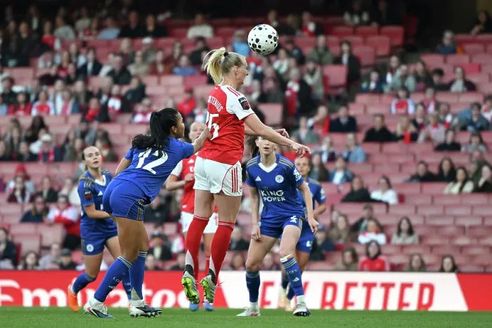 Framed Print : Arsenal v Leicester City - Barclays Women's Super League Arsenal v Leicester City - Barclays Women's Super League
