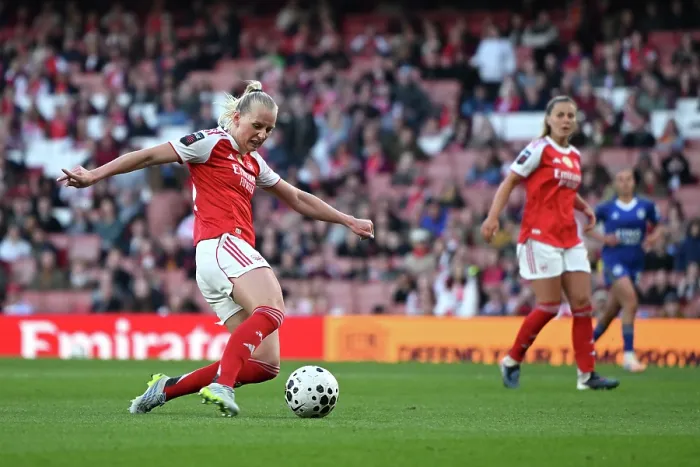 Framed Print : Arsenal v Leicester City - Barclays Women's Super League Arsenal v Leicester City - Barclays Women's Super League