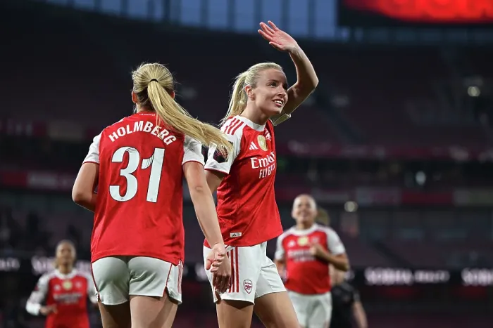 Framed Print : Arsenal v Leicester City - Barclays Women's Super League Arsenal v Leicester City - Barclays Women's Super League