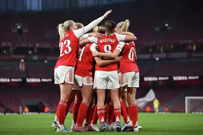 Framed Print : Arsenal v Leicester City - Barclays Women's Super League Arsenal v Leicester City - Barclays Women's Super League