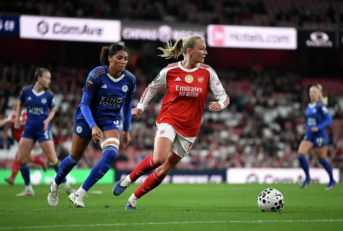 Framed Print : Arsenal v Leicester City - Barclays Women's Super League Arsenal v Leicester City - Barclays Women's Super League