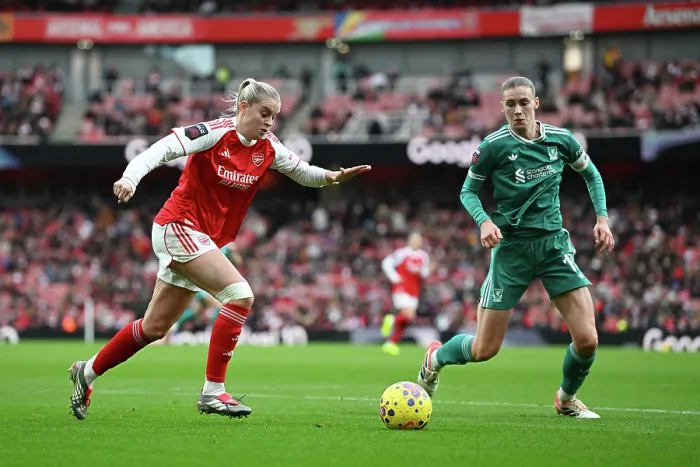Framed Print : Arsenal v Liverpool - Barclays Women's Super League Arsenal v Liverpool - Barclays Women's Super League