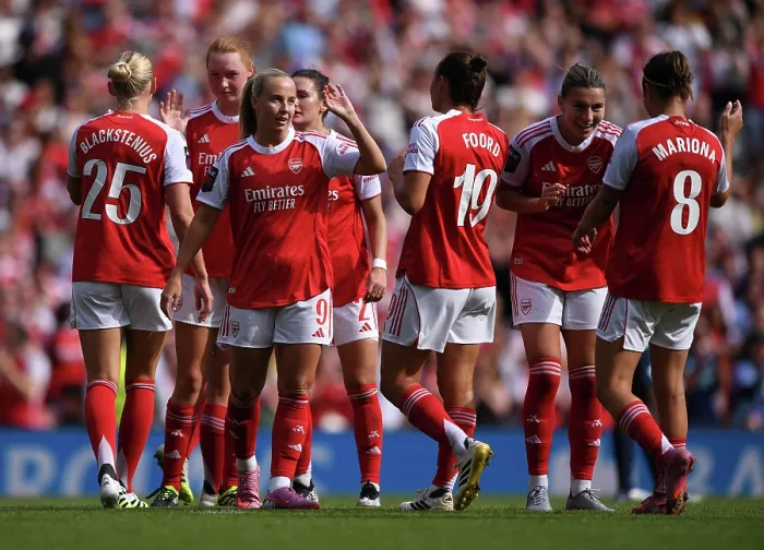 Framed Print : Arsenal v London City Lionesses - Barclays Women's Super League Arsenal v London City Lionesses - Barclays Women's Super League