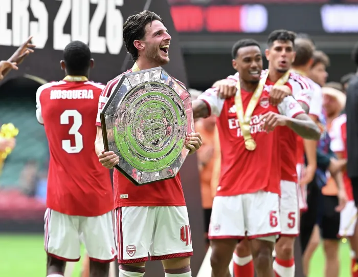 Framed Print : Arsenal v Manchester City - 2026 FA Community Shield Framed Print : Arsenal v Manchester City - 2026 FA Community Shield
