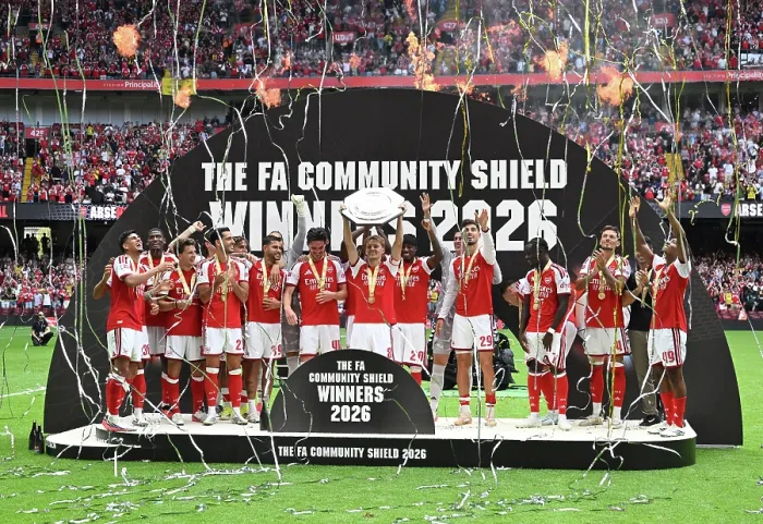 Framed Print : Arsenal v Manchester City - 2026 FA Community Shield