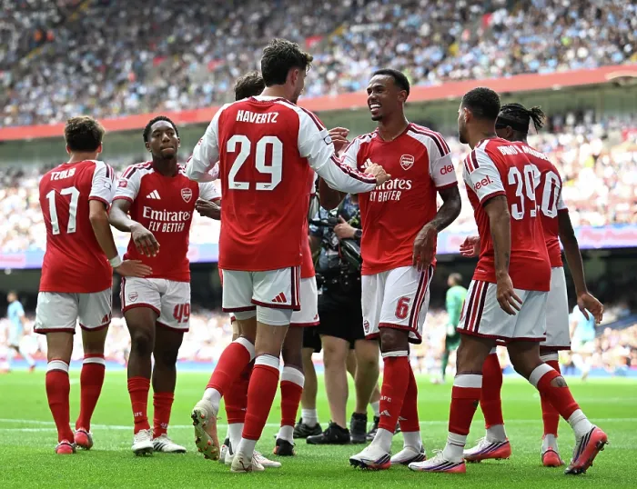 Framed Print : Arsenal v Manchester City - 2026 FA Community Shield