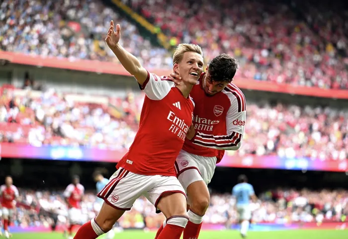 Framed Print : Arsenal v Manchester City - 2026 FA Community Shield Framed Print : Arsenal v Manchester City - 2026 FA Community Shield