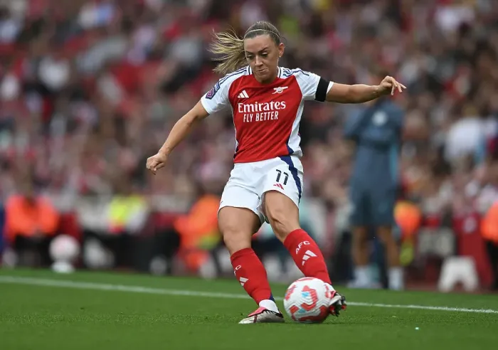 Framed Print : Arsenal v Manchester City - Barclays Women's Super League