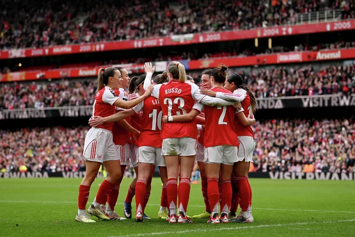 Framed Print : Arsenal v Manchester City - Barclays Women's Super League Arsenal v Manchester City - Barclays Women's Super League