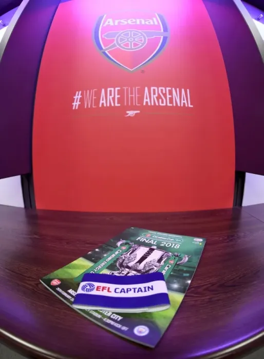 Framed Print : Arsenal v Manchester City - Carabao Cup Final