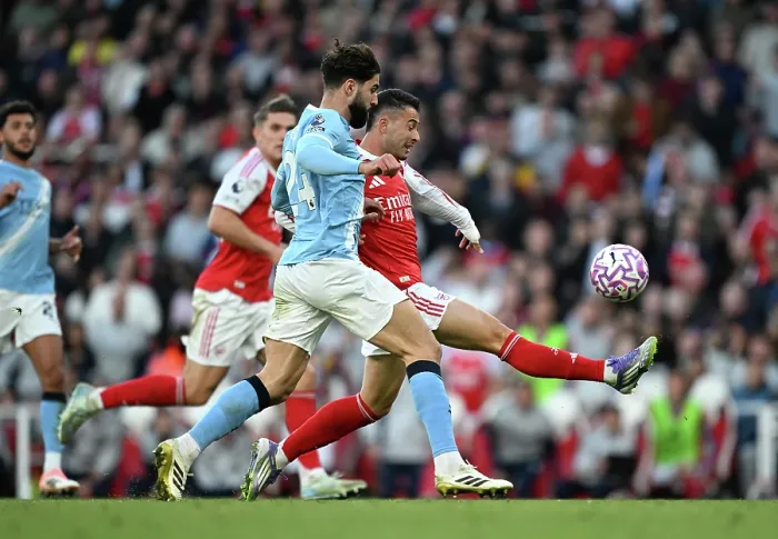 Framed Print : Arsenal v Manchester City - Premier League Framed Print : Arsenal v Manchester City - Premier League