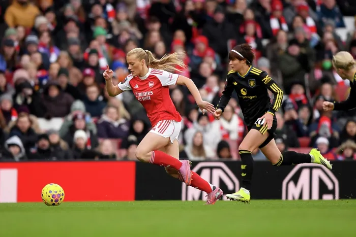 Framed Print : Arsenal v Manchester United - Barclays Women's Super League Arsenal v Manchester United - Barclays Women's Super League