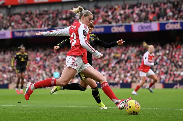 Framed Print : Arsenal v Manchester United - Barclays Women's Super League Arsenal v Manchester United - Barclays Women's Super League