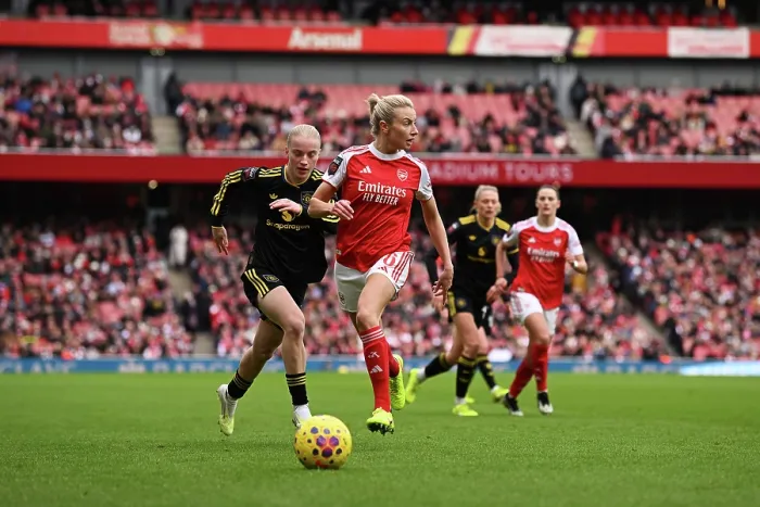 Framed Print : Arsenal v Manchester United - Barclays Women's Super League Arsenal v Manchester United - Barclays Women's Super League