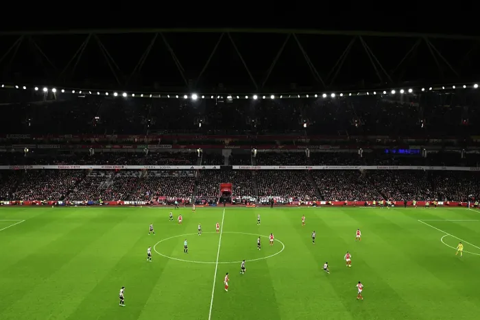 Framed Print : Arsenal v Newcastle United - Carabao Cup Semi Final First Leg