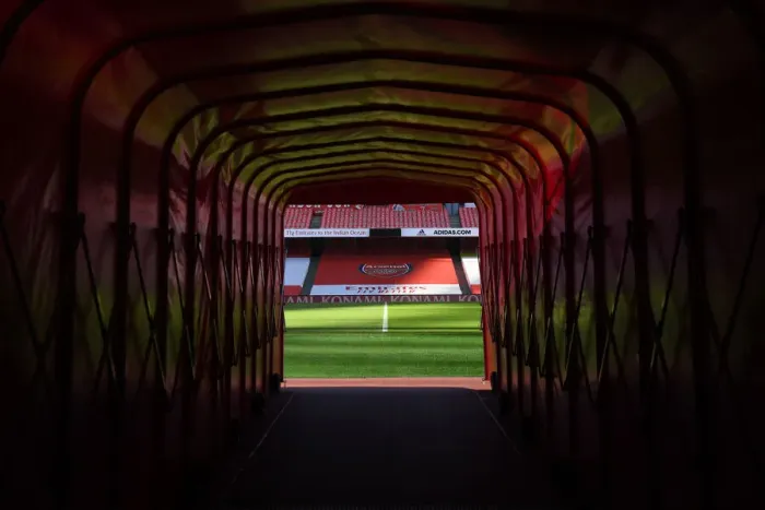 Framed Print : Arsenal v Newcastle United: FA Cup Third Round at Emirates Stadium (Behind Closed Doors)