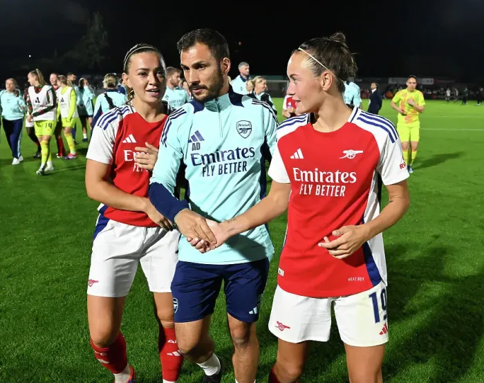Framed Print : Arsenal v Rosenborg: UEFA Women's Champions League First Round Mini-Tournament Final