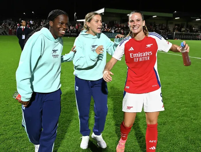 Framed Print : Arsenal v Rosenborg: UEFA Women's Champions League First Round Mini-Tournament Final