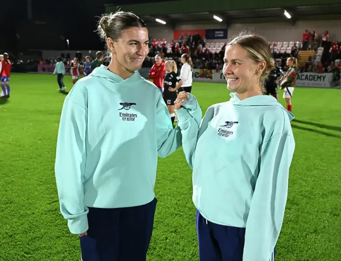 Framed Print : Arsenal v Rosenborg: UEFA Women's Champions League First Round Mini-Tournament Final