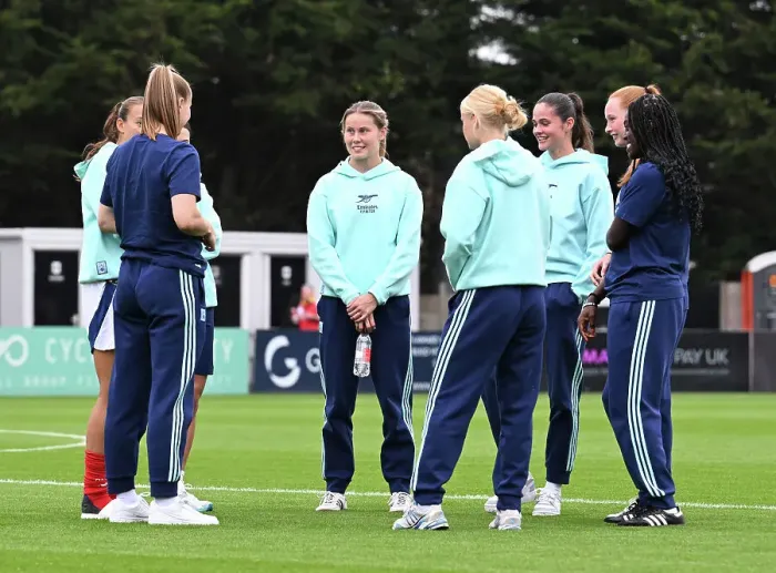 Framed Print : Arsenal v Rosenborg: UEFA Women's Champions League First Round Mini-Tournament Final