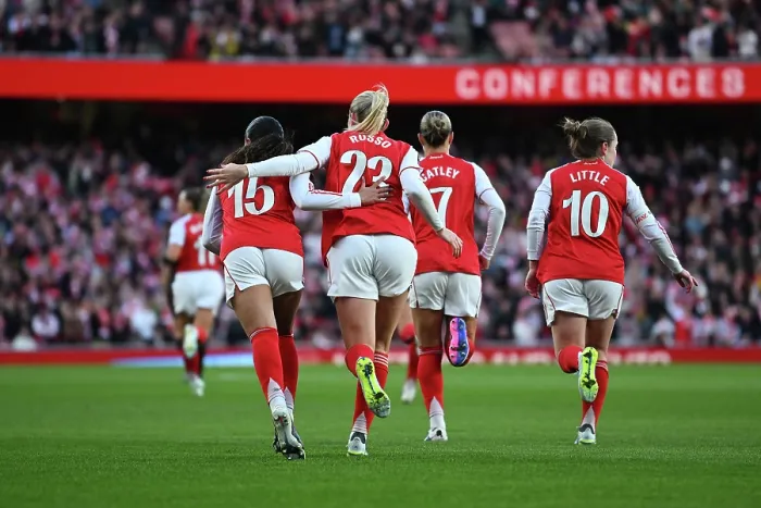 Framed Print : Arsenal v Tottenham Hotspur - Barclays Women's Super League Arsenal v Tottenham Hotspur - Barclays Women's Super League