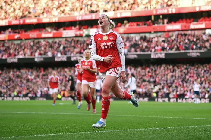Framed Print : Arsenal v Tottenham Hotspur - Barclays Women's Super League Arsenal v Tottenham Hotspur - Barclays Women's Super League