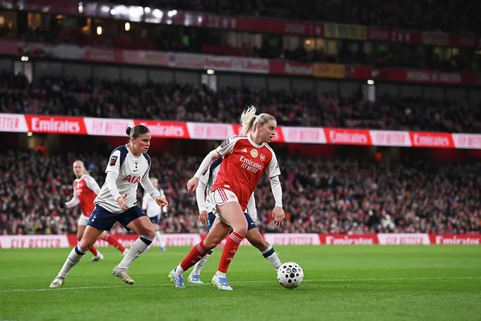 Framed Print : Arsenal v Tottenham Hotspur - Barclays Women's Super League Arsenal v Tottenham Hotspur - Barclays Women's Super League