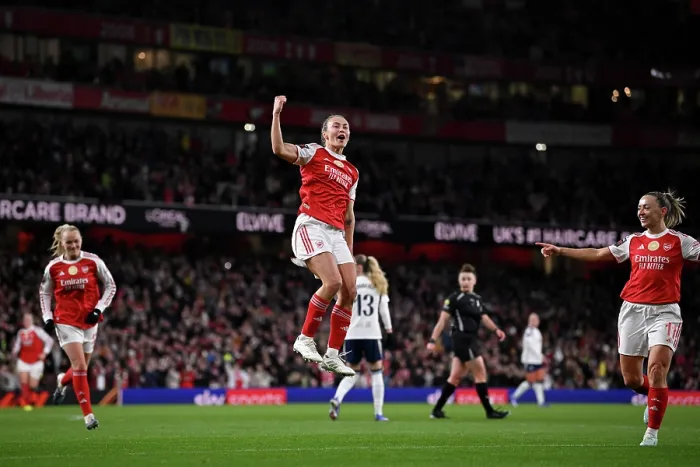 Framed Print : Arsenal v Tottenham Hotspur - Barclays Women's Super League Arsenal v Tottenham Hotspur - Barclays Women's Super League